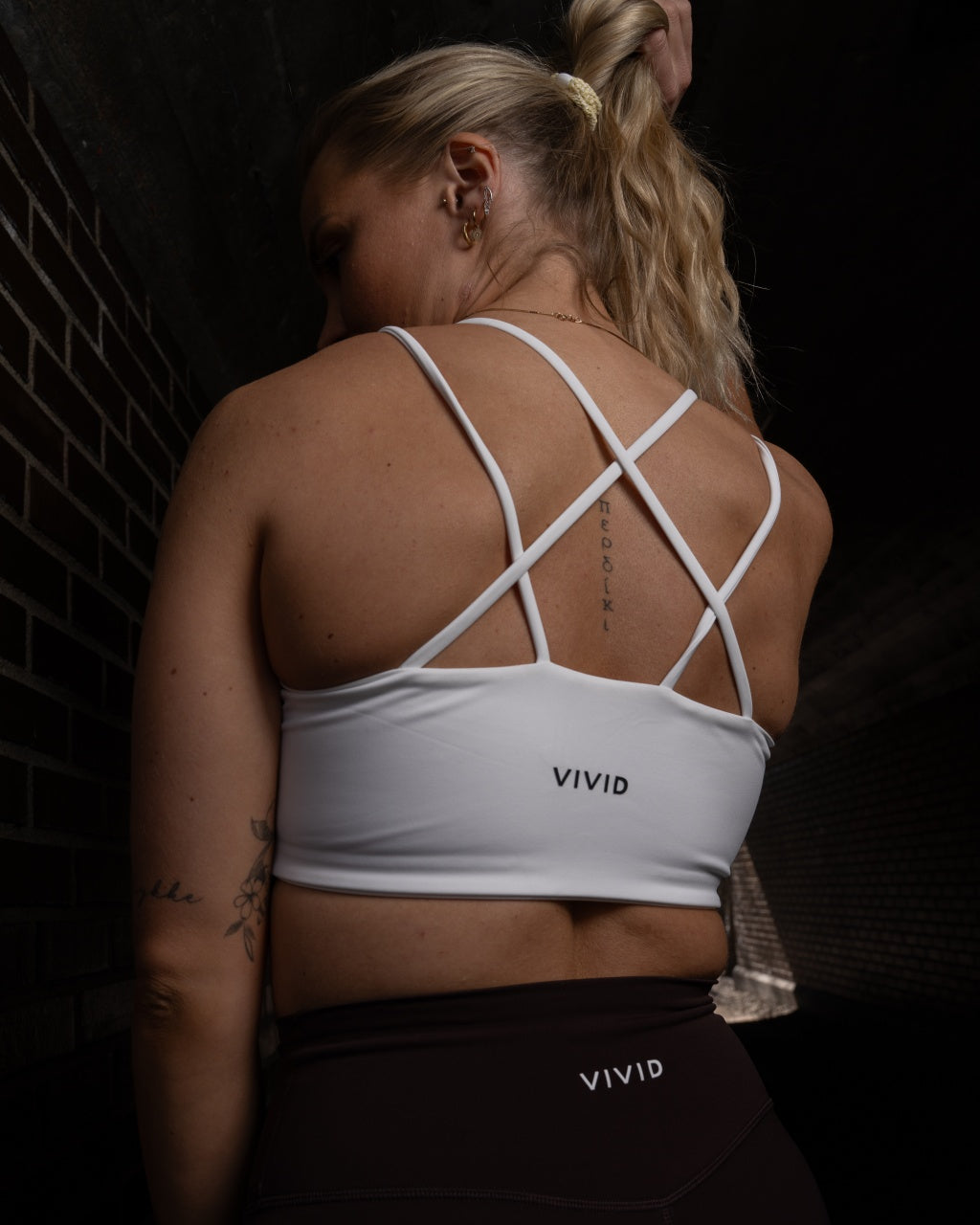 Performance Sports Bra (White)