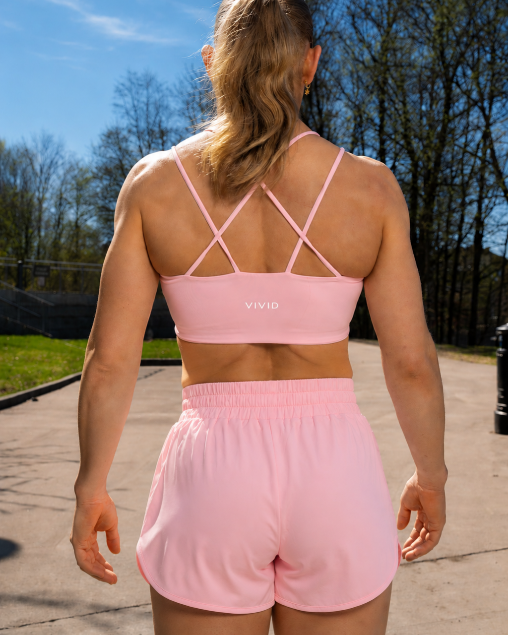 Performance Running Shorts W (Pink)