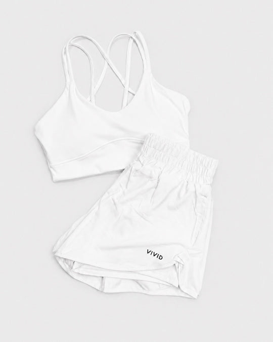 Performance Running Shorts W (White)