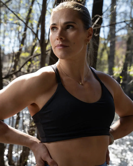 Performance Sports Bra (Black) Vivid Performance