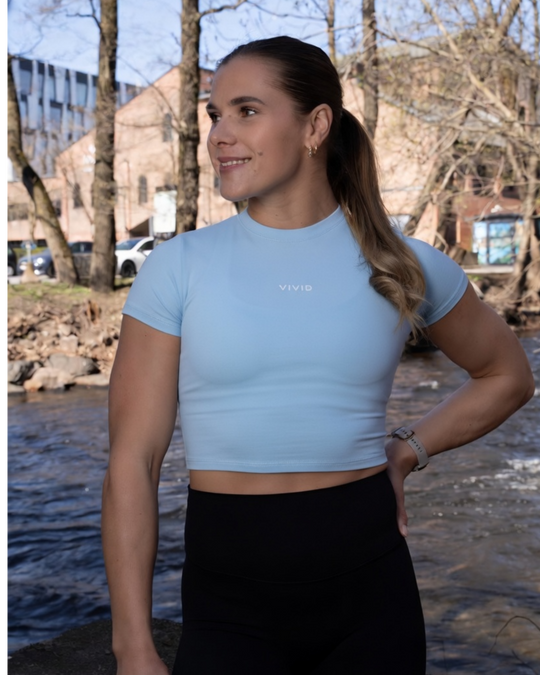 Sculpt Short Sleeve Tee Lmt Edt (Pastel Blue)