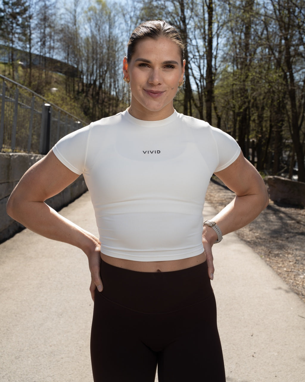Sculpt Short Sleeve Tee Lmt Edt (White)