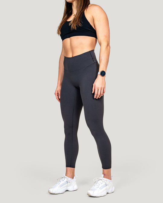 Fluid Womens Leggings (Gray) - Vivid Treningstights
