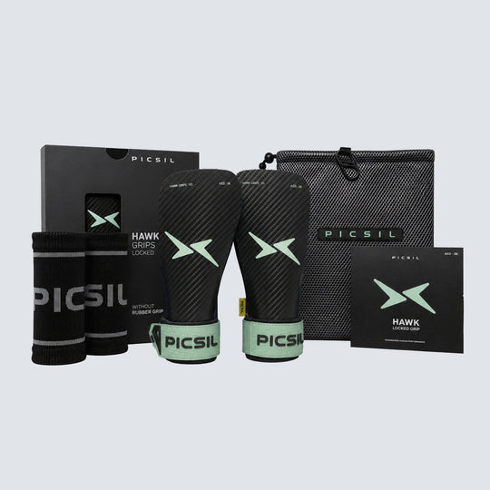Picsil Hawk Grips + Wristbands (Moonless)