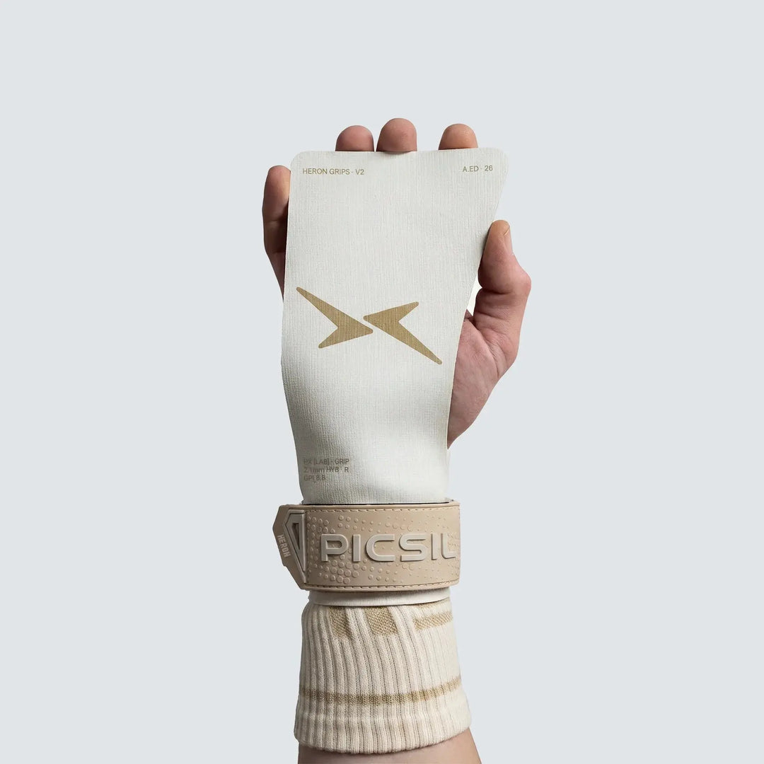 Picsil Heron Grips + Wristbands (Ivory) Picsil