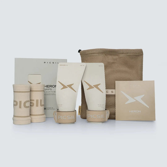 Picsil Heron Grips + Wristbands (Ivory) Picsil